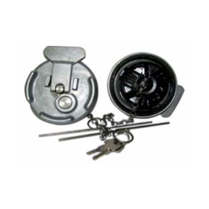 Tomtop-Auto Lever Style Locking Fuel Cap – 4-Piece Set For Peterbilt – 100% Leak Tested, 1 Year Warranty
