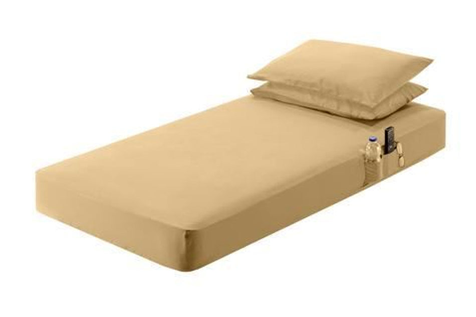 Semi Truck 54" x 80" x 7.5" Sheet Set - Beige