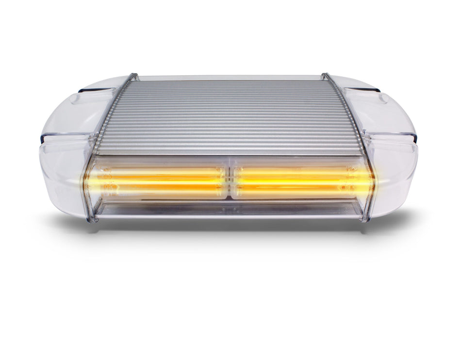 13″ LED STROBE LIGHT BAR – CLEAR LENS AMBER