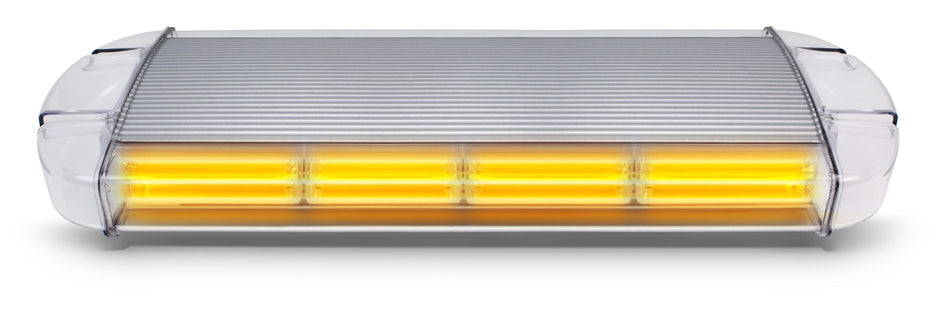 22″ LED STROBE LIGHT BAR – CLEAR LENS AMBER