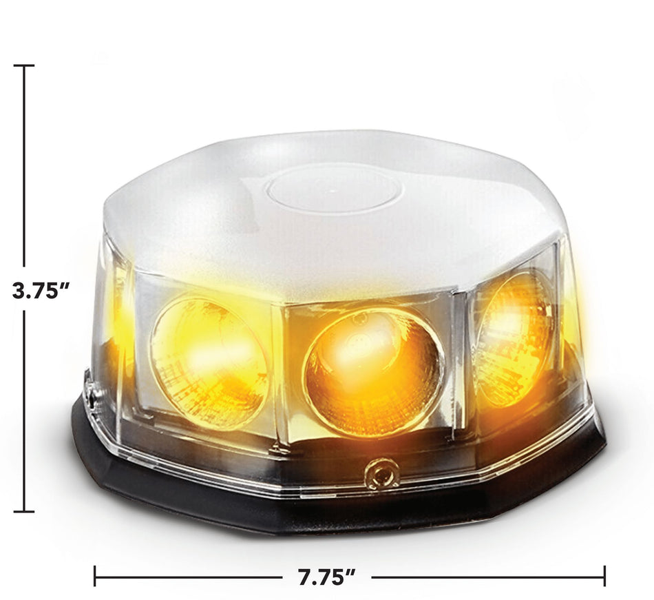 HIGH POWER SPYDER BEACON CLEAR LENS – AMBER