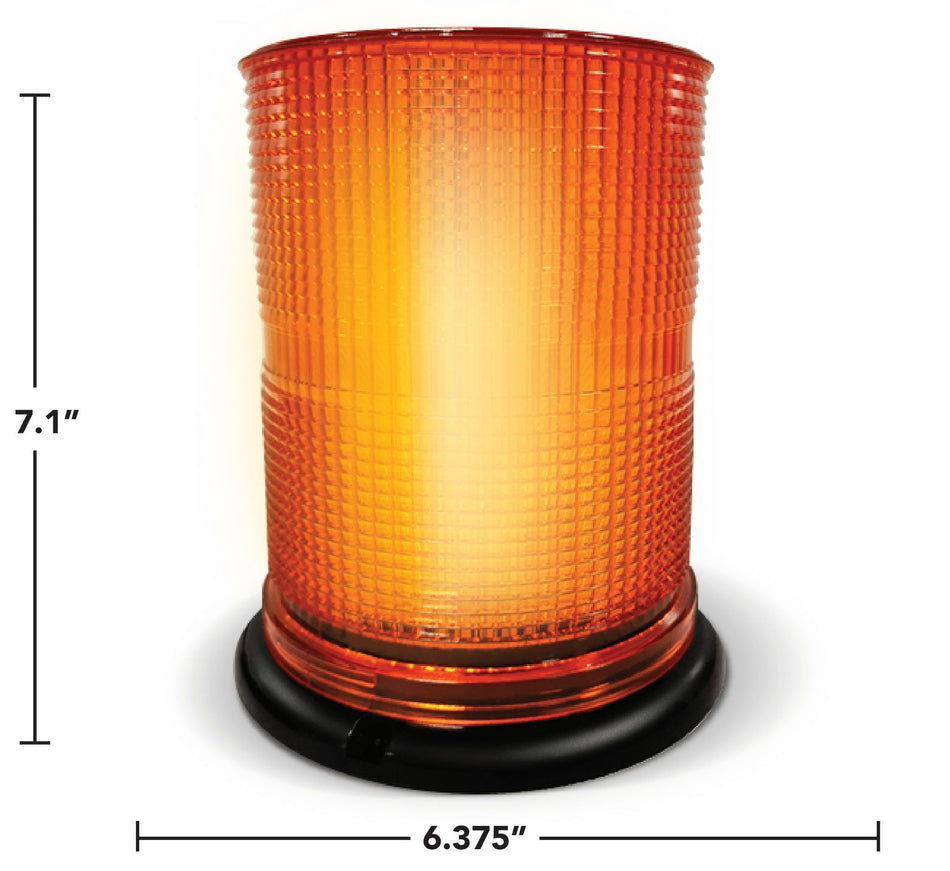 360° ROTATING TALL BEACON – AMBER