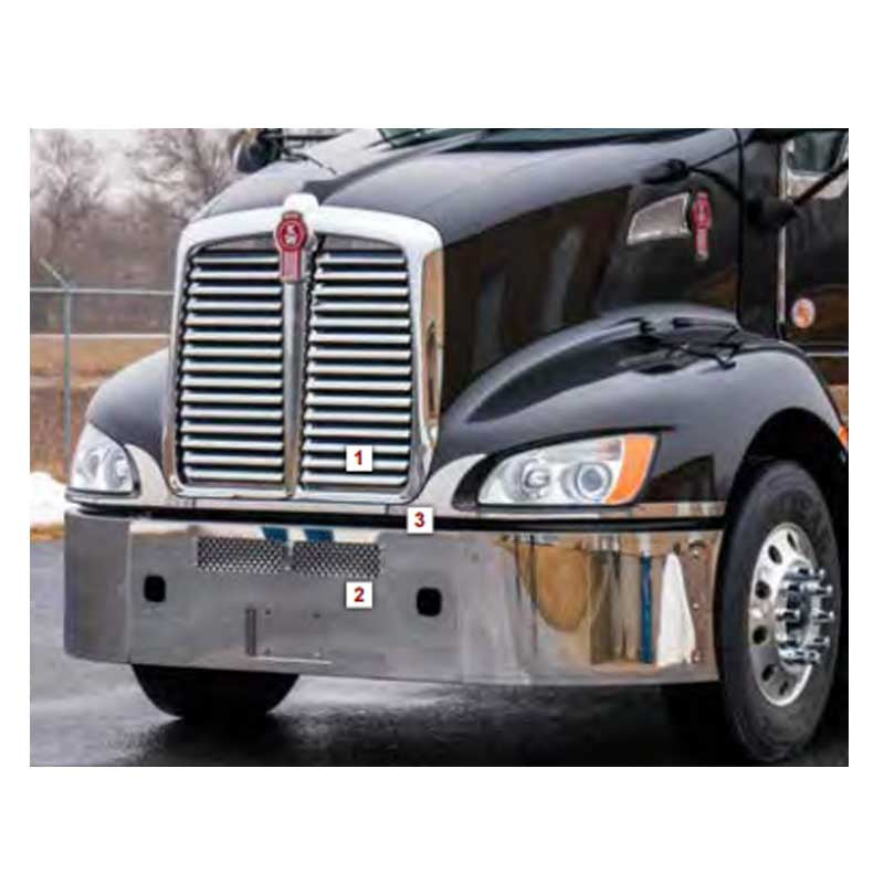 Kenworth T660 Grill Inserts